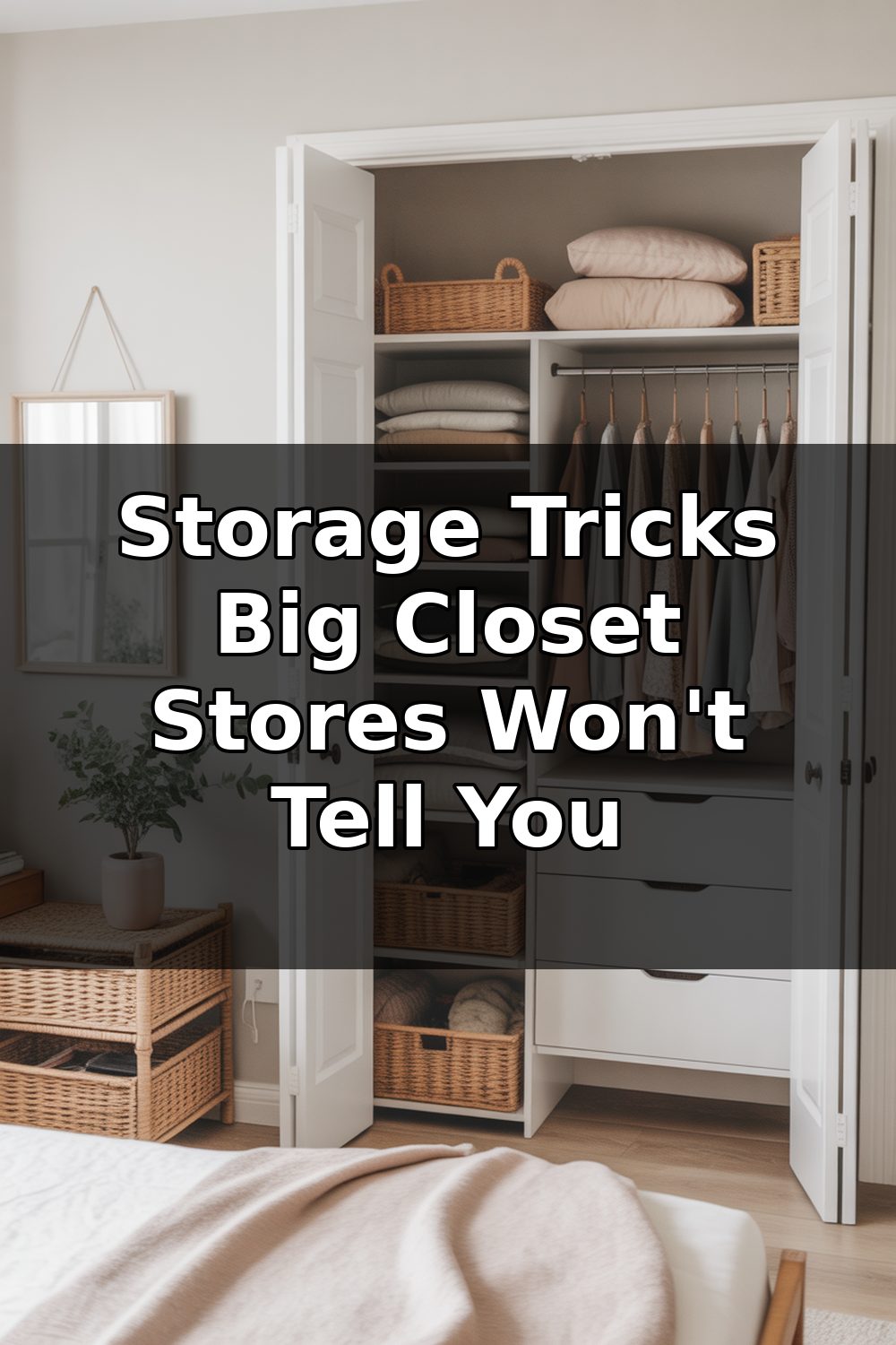 Small Bedroom Closet Organization Ideas That Actually Work