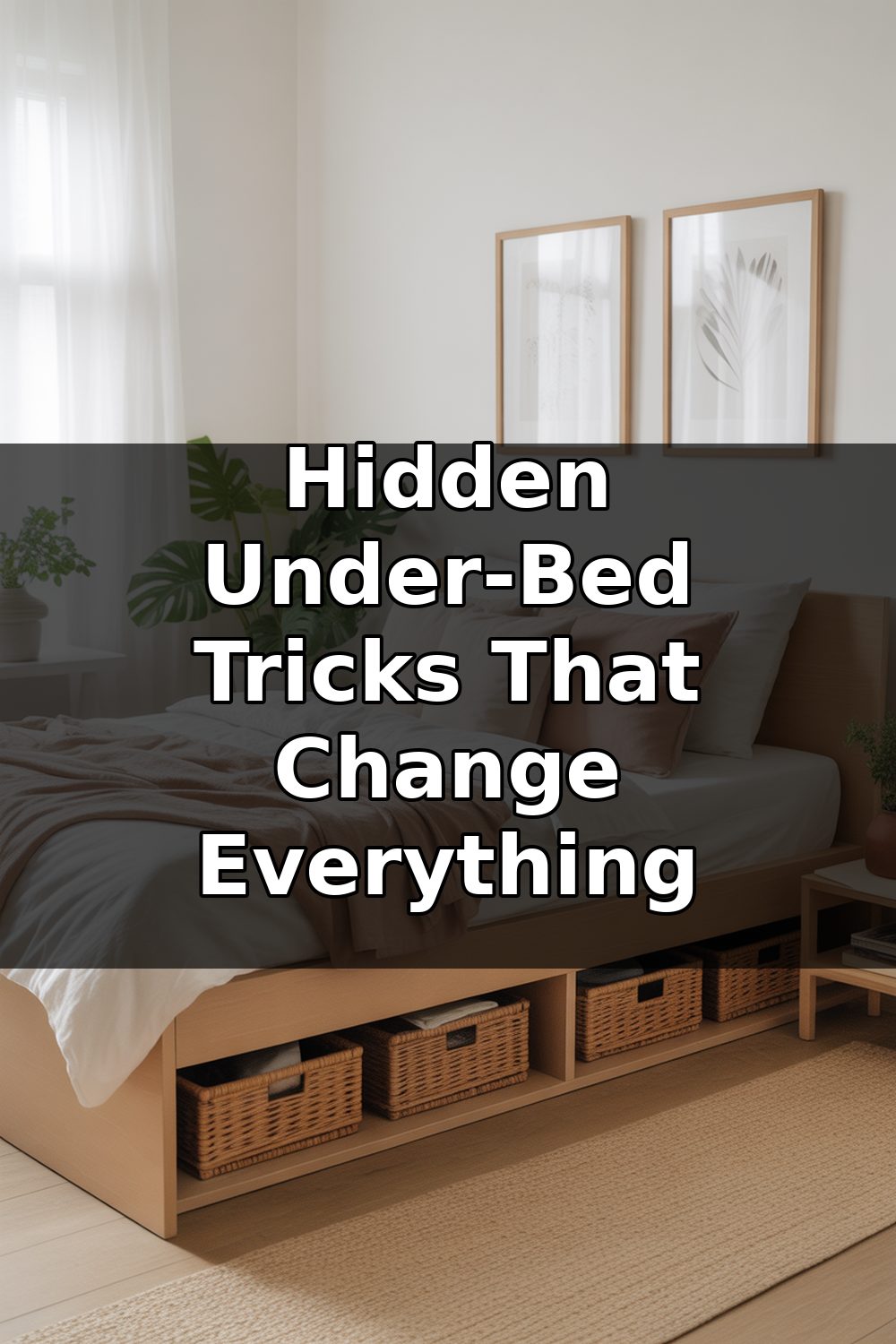 Under Bed Storage Ideas for Small Bedrooms