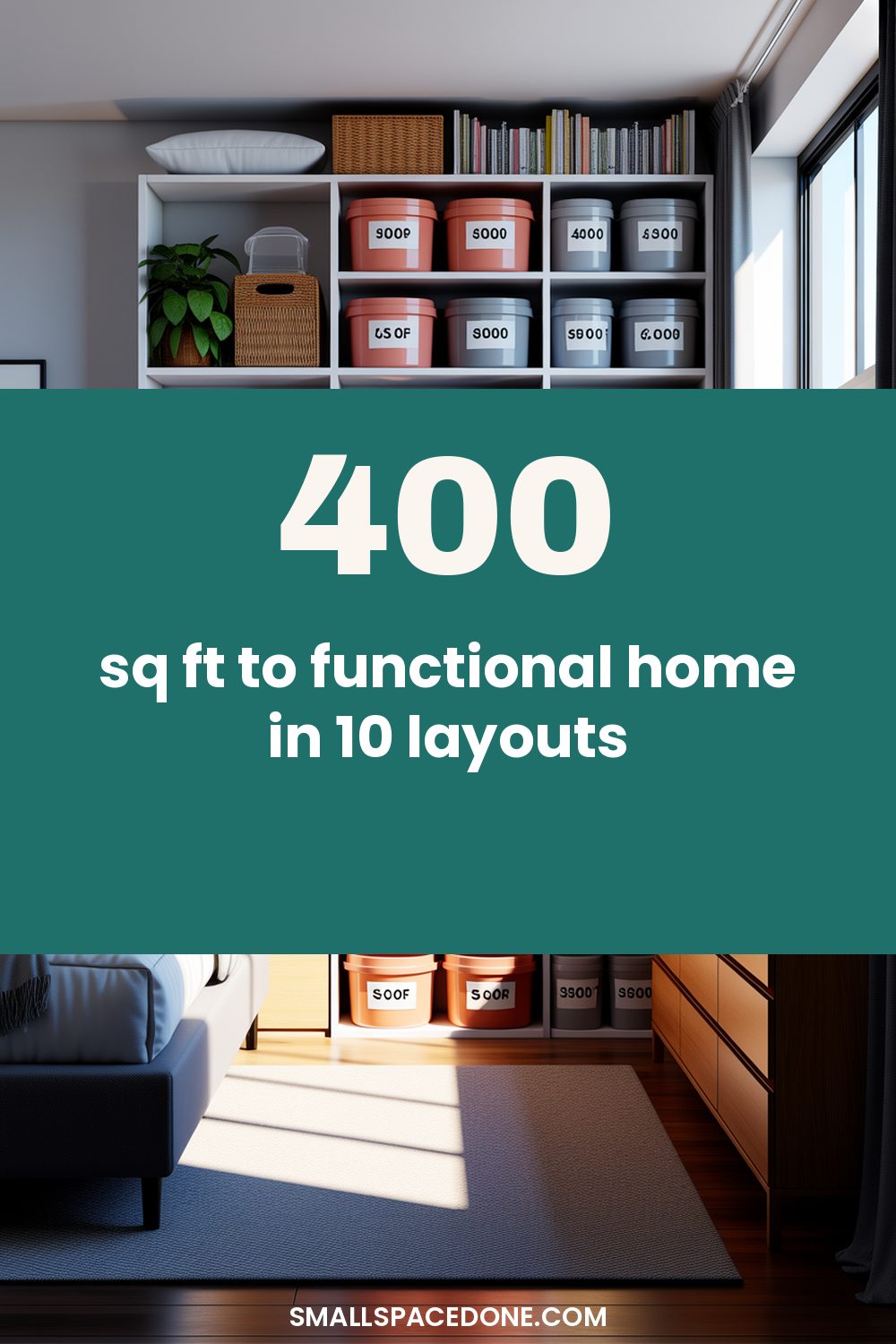 10 Smart Studio Apartment Layout Ideas for Your 400 Sq Ft Space