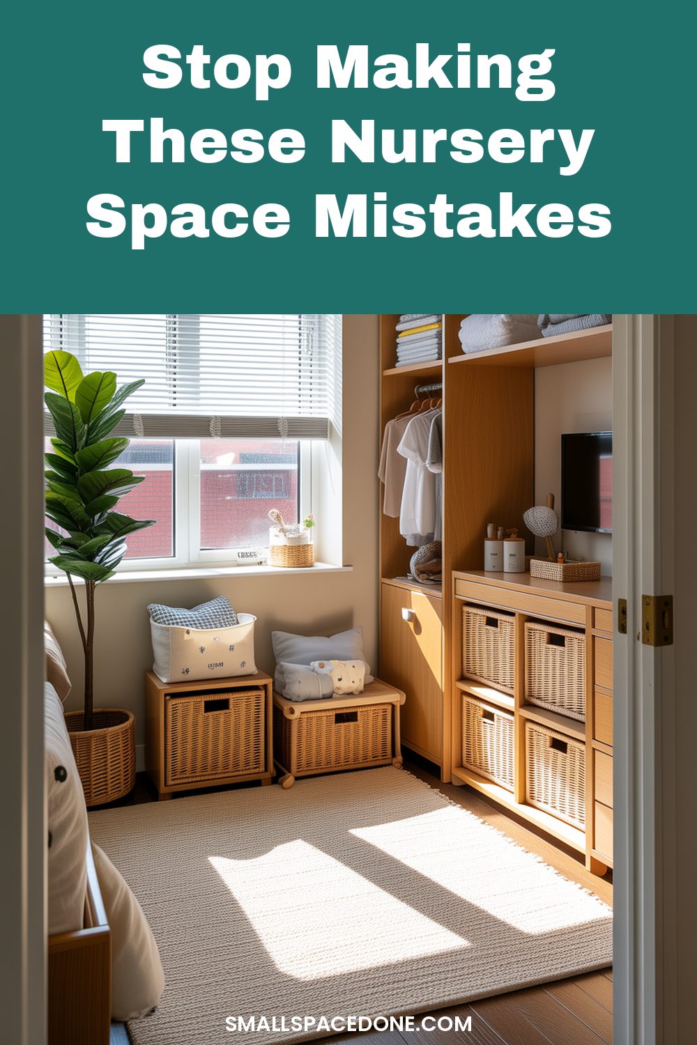 Small Nursery Organization Ideas for Apartments