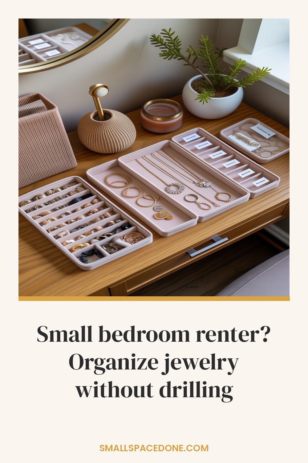 Jewelry and Accessory Organization for Small Bedrooms: Maximize Your Space