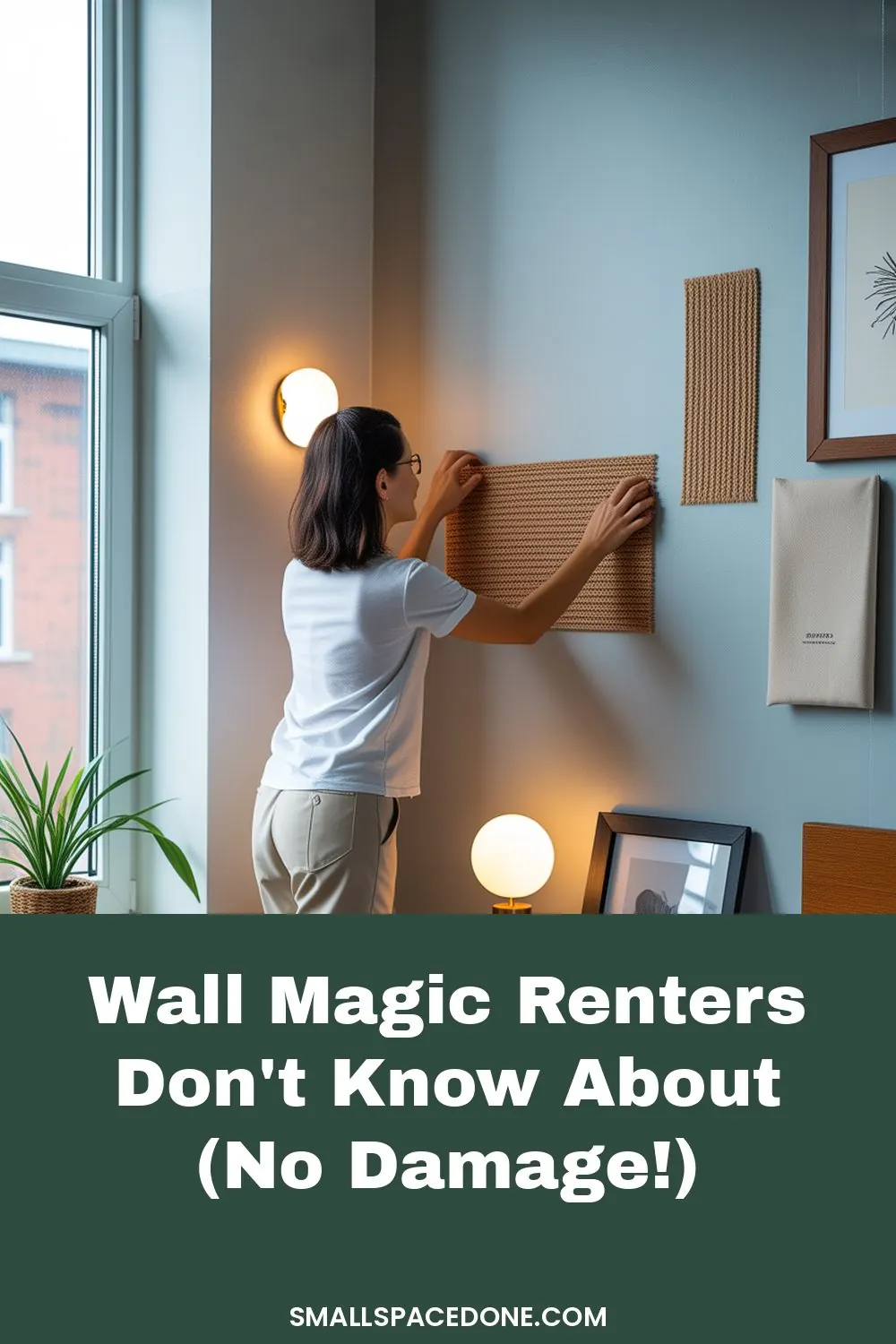 Renter-Friendly Wall Decor Without Nails: Transform Your Space Without the Risk